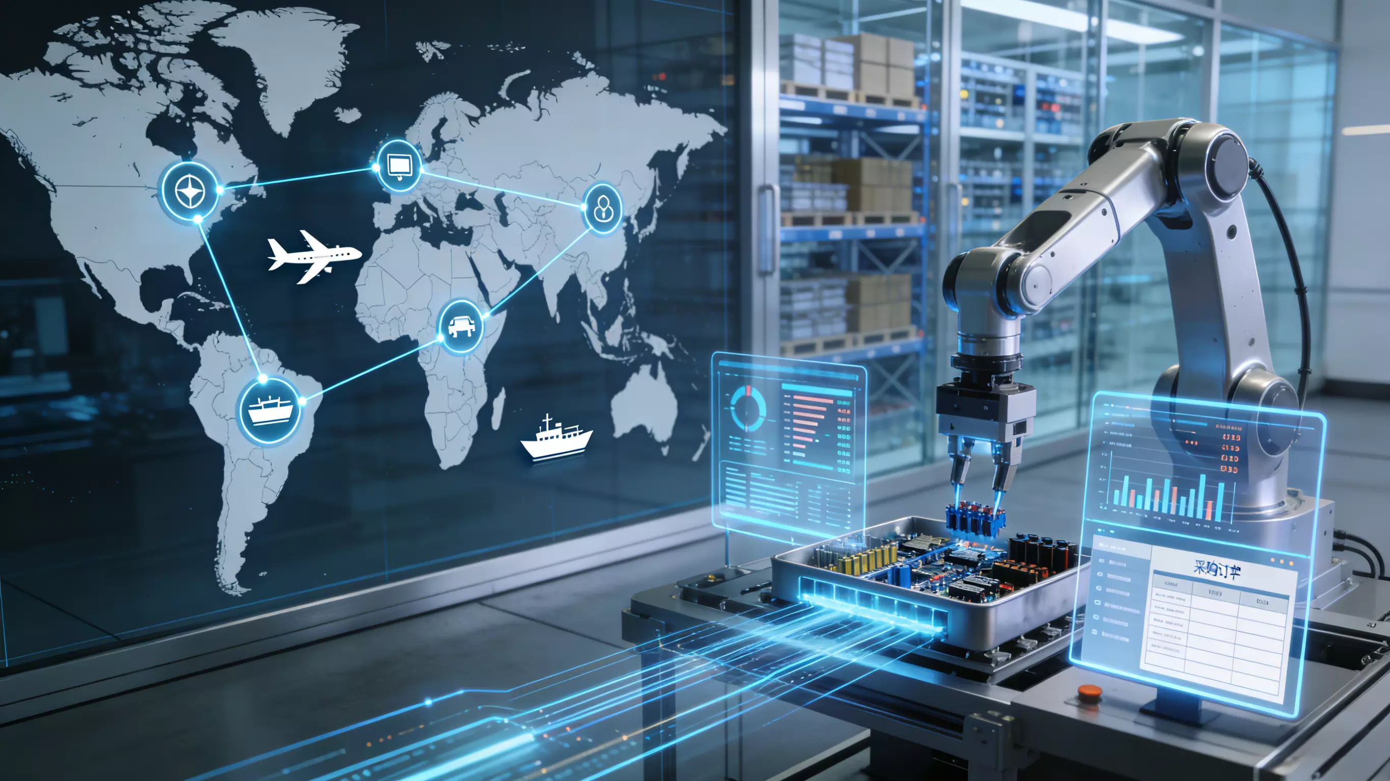 Procurement optimization services for electronic components supply chain efficiency and cost reduction